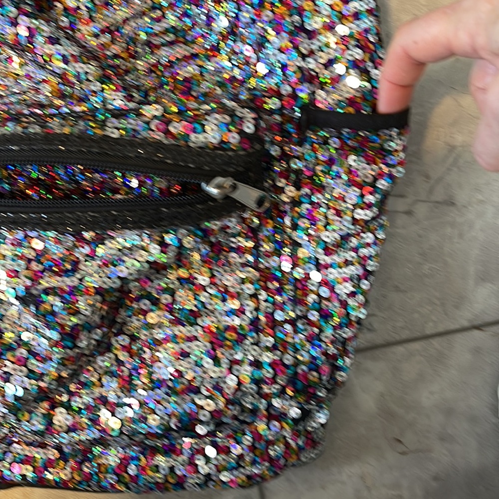 Sequins Multicolored Sparkly Backpack From Justic… - image 4
